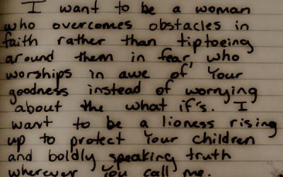 One Woman…